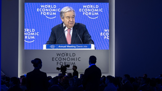 Antonio Guterres at Davos