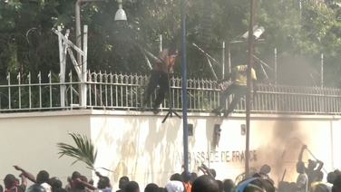 DC Congo protesters attack French embassy in Kinshasa