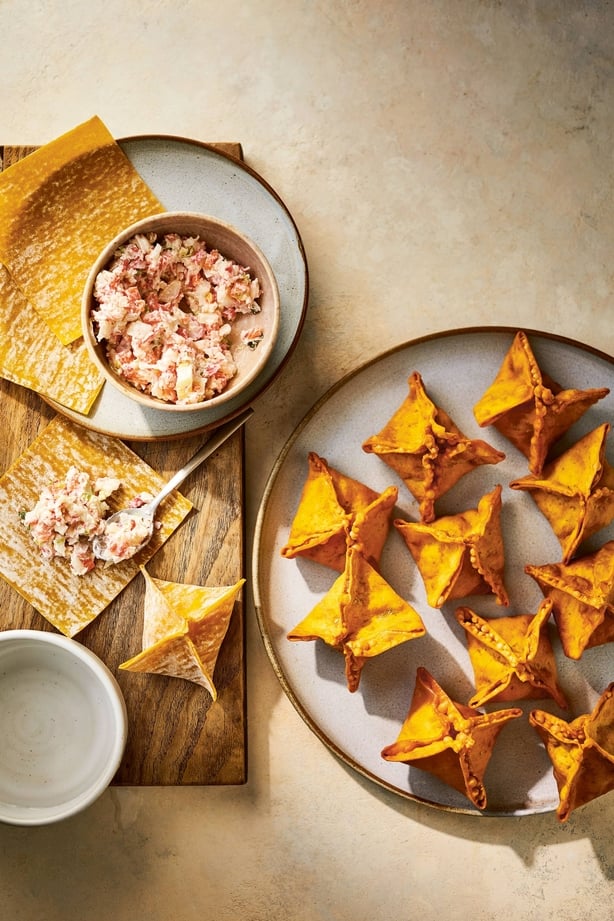 Kwoklyn Wan's crispy cheesy crab wontons