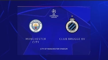 Champions League: Man City 3-1 Club Brugge