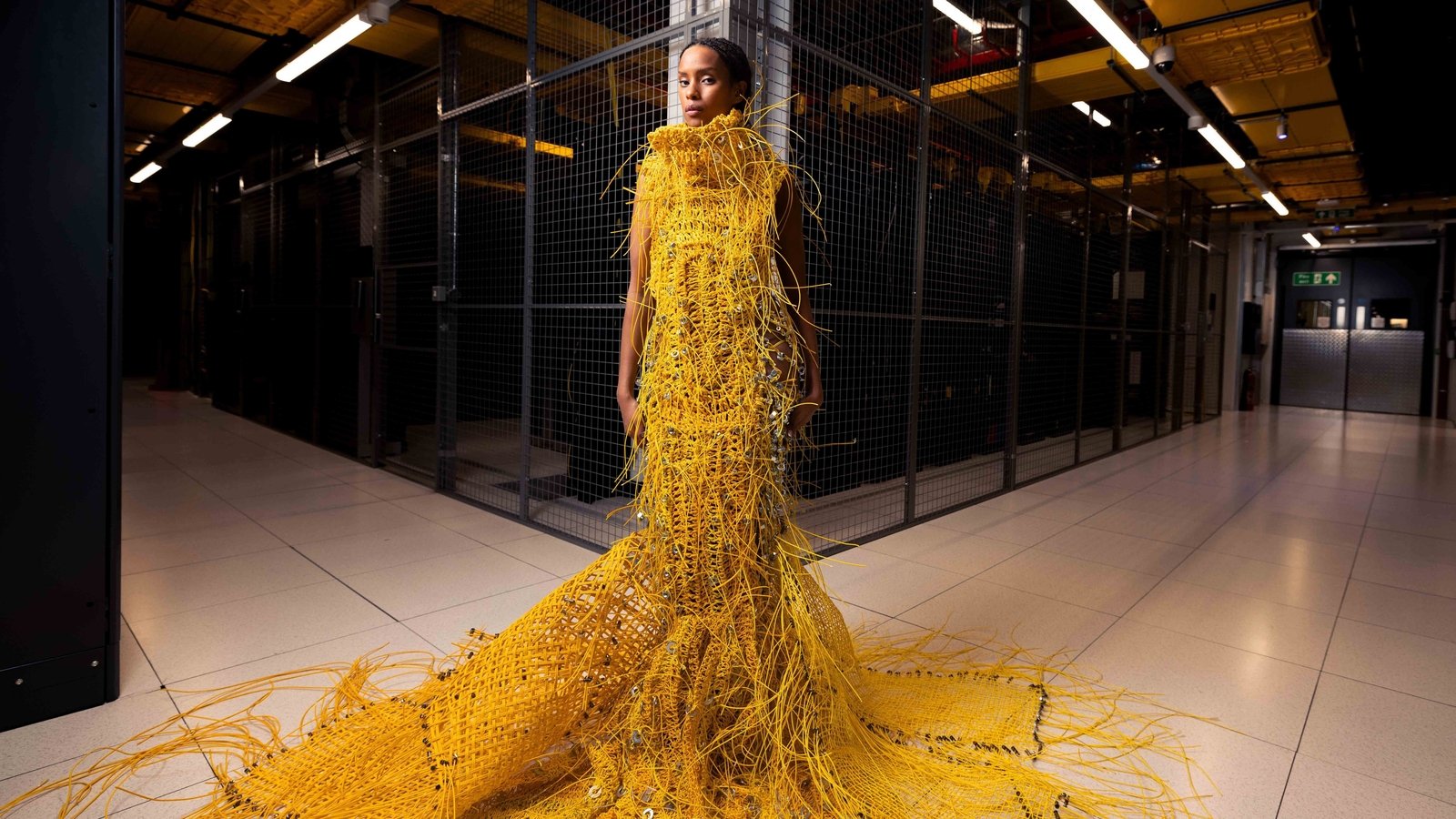 Dress Made From Internet Cables Unveiled