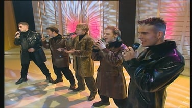 Boyzone perform Father and Son on The Late Late Show in 1995