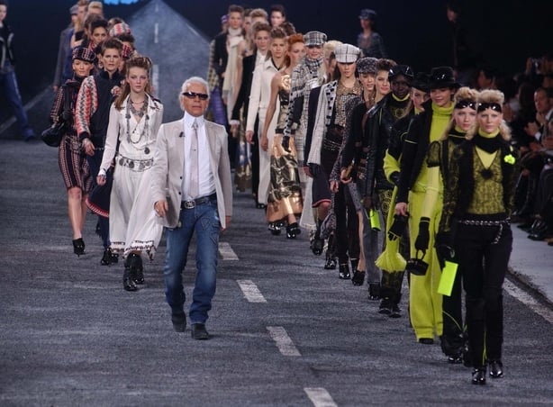 The Chanel Fashion Show at Paris Fashion Week.