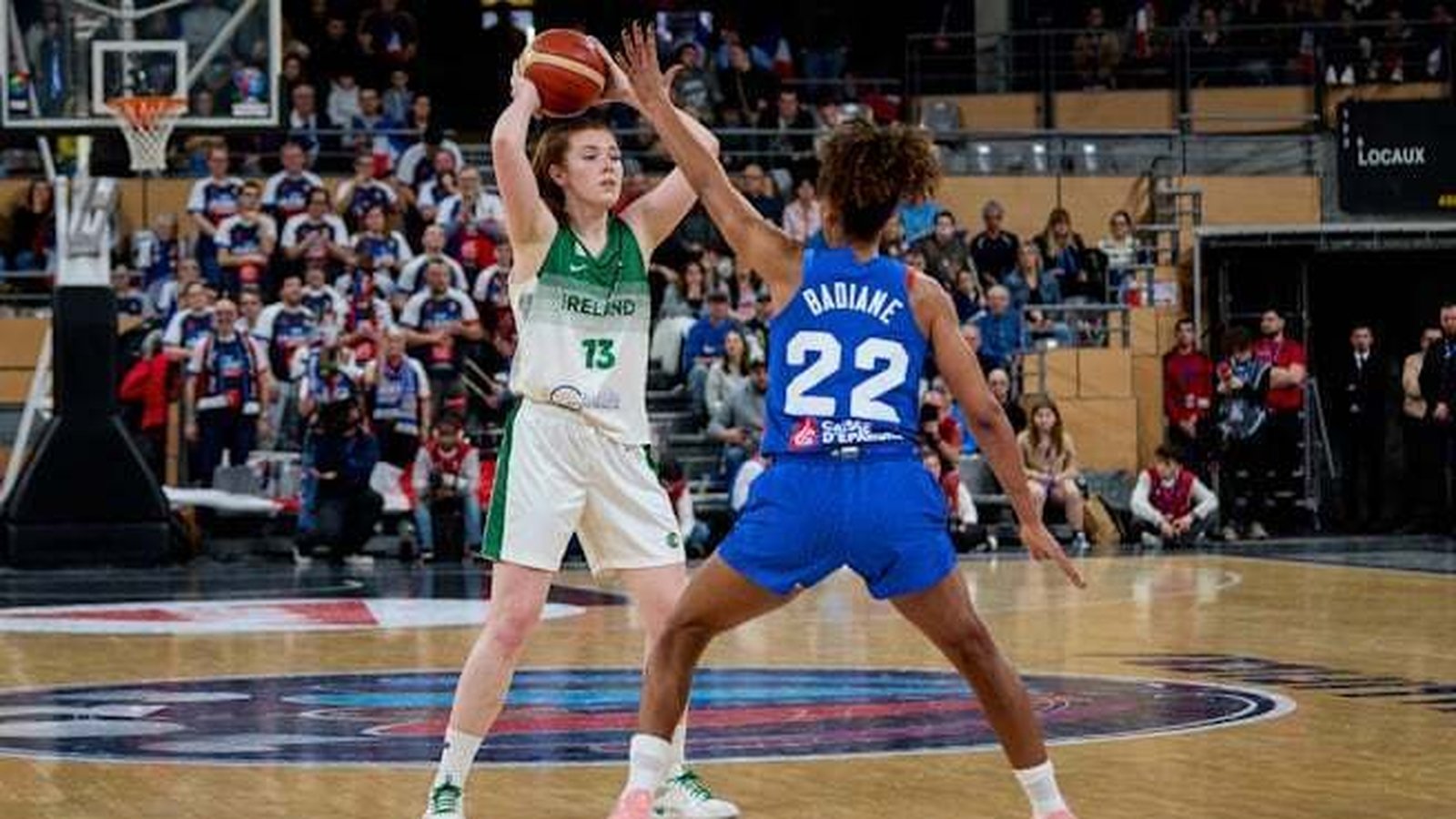 Ireland beaten by 101 points in qualifier with France