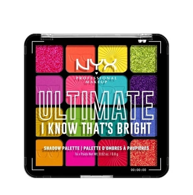 Colourful eyeshadow palette