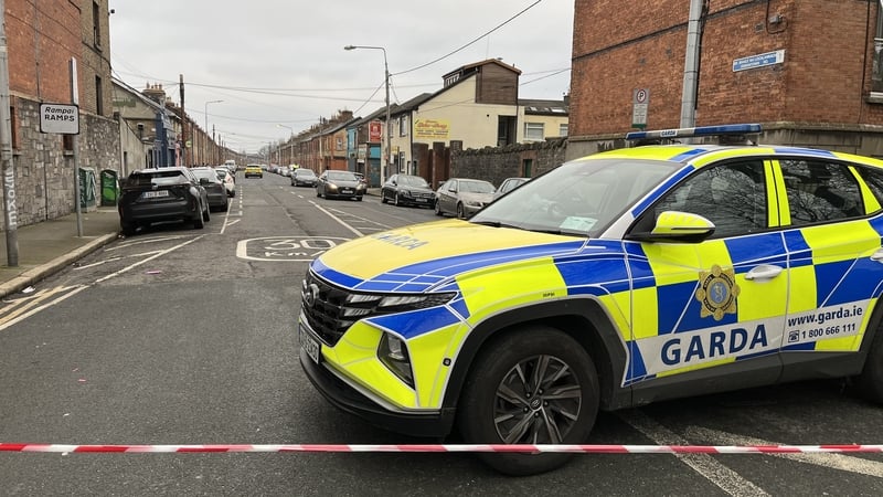 The men were injured at a number of locations in Stoneybatter yesterday