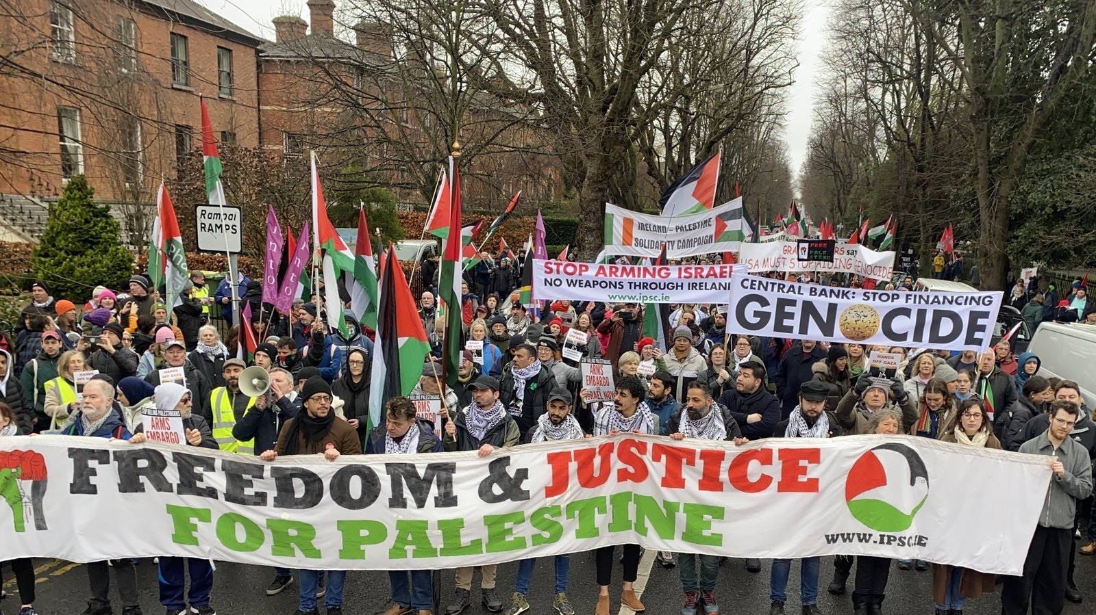 Dublin Protests US Plans for Gaza, Urges Irish Action on Israeli Settlements