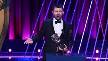 Kneecap director Rich Peppiatt among the winners at the BAFTAs in London