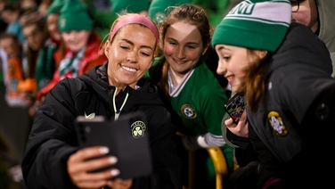 Republic of Ireland v Turkey: Denise O'Sullivan