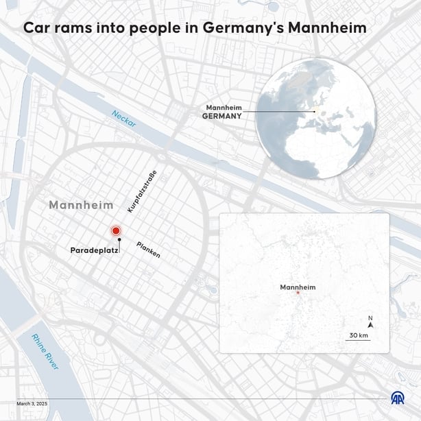 Car Ramps into Crowd in Germany, Resulting in Death – Police Report