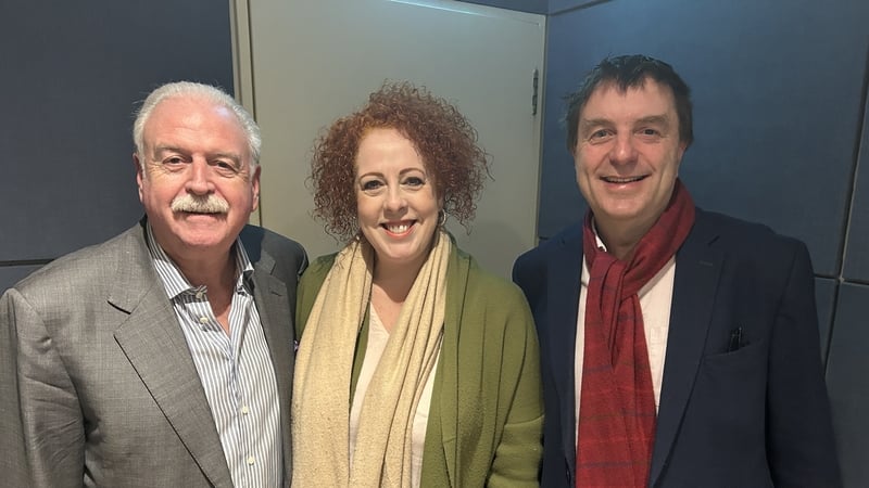 Soprano Giselle Allen and INO Artistic Director Fergus Sheil visit Marty in studio