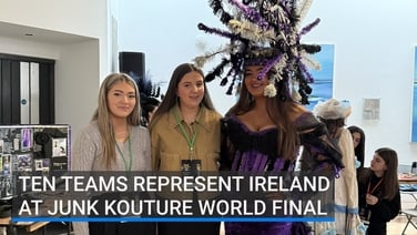 Ten teams representing Ireland at Junk Kouture World Final