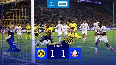 Champions League highlights: Borussia Dortmund 1-1 Lille
