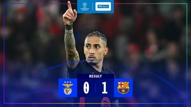 Champions League highlights: Benfica 0-1 Barcelona