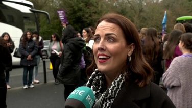 Thousands protest to mark International Women’s Day