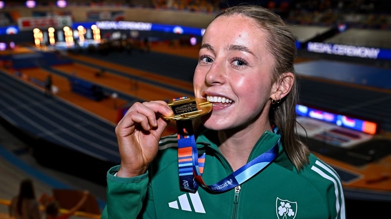 Sarah Healy on her success at the European Indoor championships