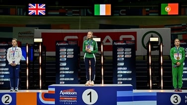 Healy receives gold medal in the Netherlands