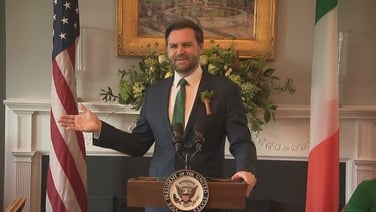 US Vice President JD Vance shows off his 'sock diplomacy'