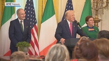 Donald Trump ask Michael Flatley: Can you still dance like that?