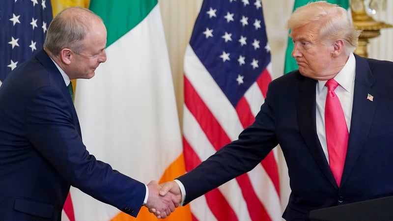 Trump praises 'special friendship' with Ireland during White House meeting
