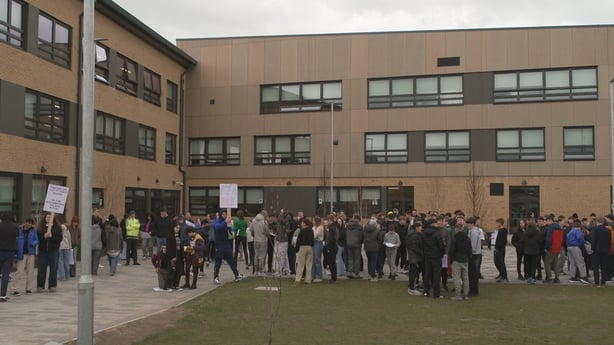 Protest in Belmayne