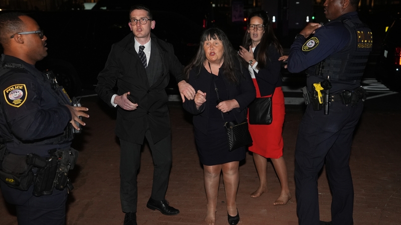 Burke family removed from gala dinner in Washington