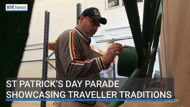 St Patrick's Day parade showcasing Traveller traditions