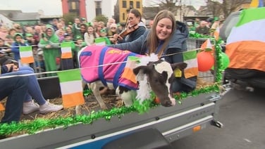 St Patrick's Day festivities are under way in Ennis, Co Clare