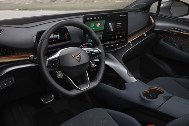 Cupra Tavascan interior