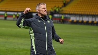 Hallgrimsson delighted with first 45 minutes but bemoans 'passive' approach after the break