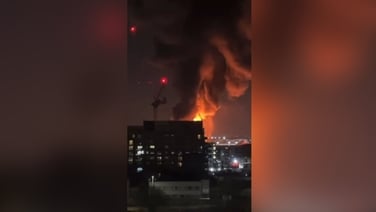 Huge fire at nearby electrical substation wipes out power at Heathrow Airport