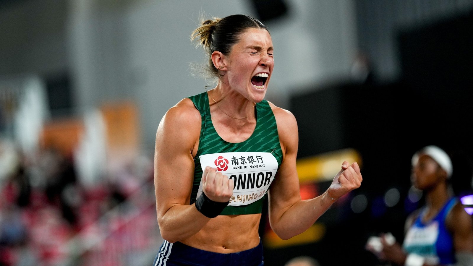 O'Connor closing on medal at World Indoor Championships
