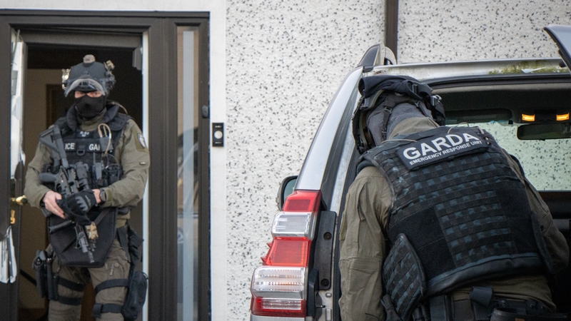 The men were arrested on suspicion of facilitating, assisting or conspiring with an organised crime group (Pic: An Garda Síochána)