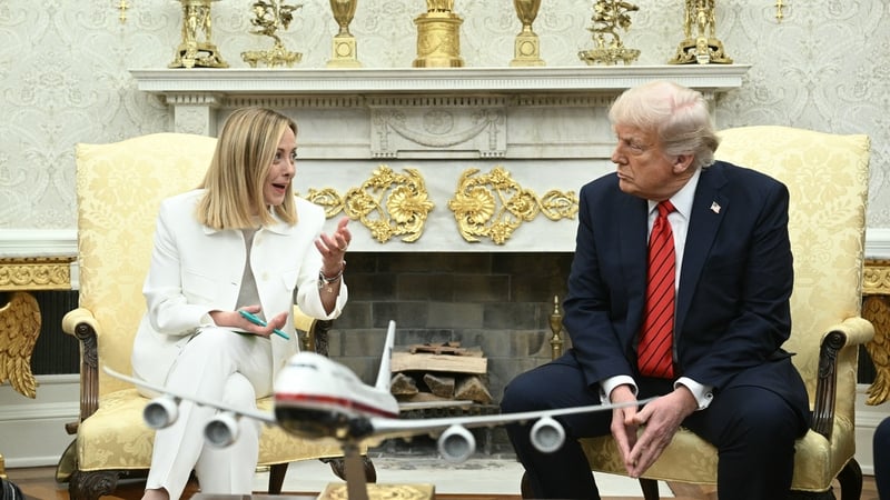 Italy's Prime Minister meets with Trump