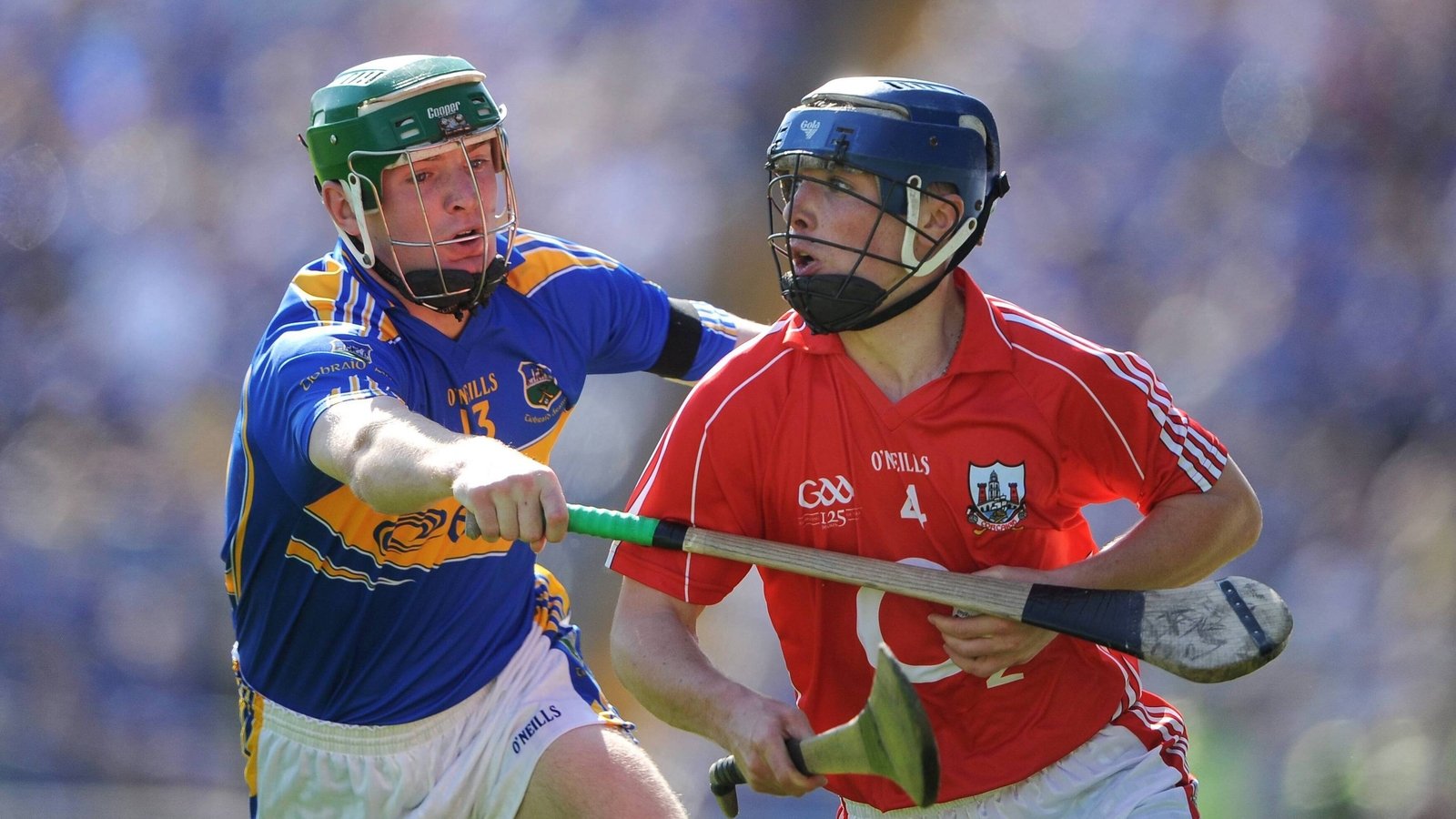 Image - Noel McGrath (L) on his championship debut against Cork in 2009