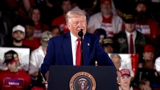 Trump celebrates first 100 days with campaign-style rally