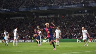 Goal Barcelona - Lamine Yamal gets Barca back into it with a fine individual goal.