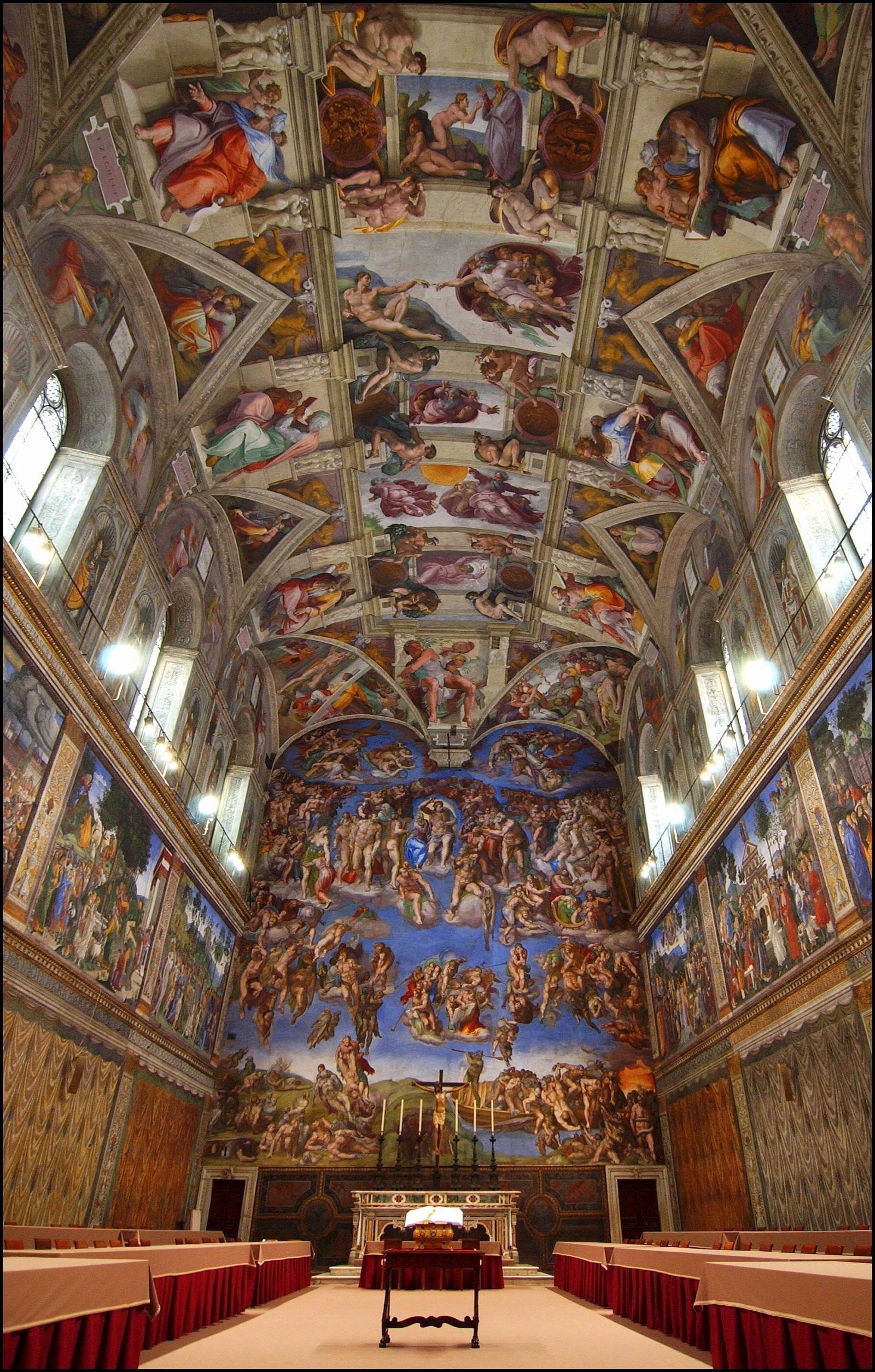 Image - The Sistine Chapel is closed to tourists in advance, and prepared for the conclave