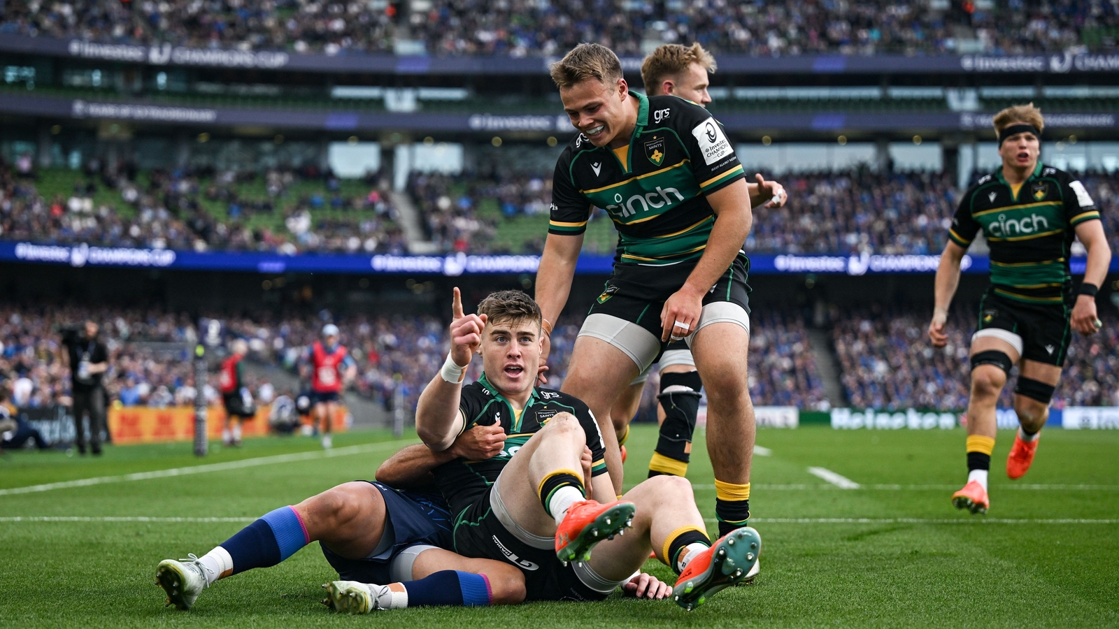 Champions Cup: Leinster 34-37 Northampton - recap