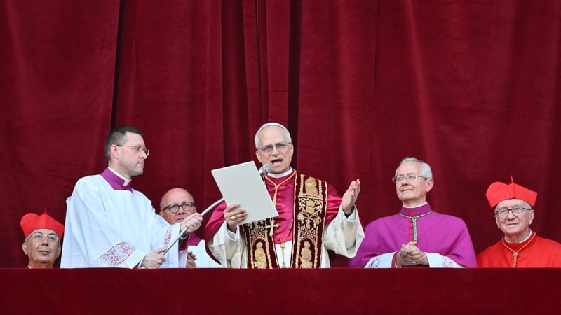 Leo XIV, first US pope, to celebrate first Mass as pontiff today