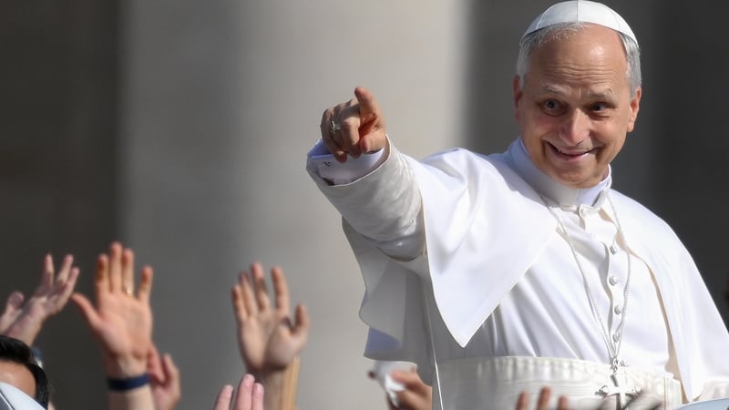 Pope Leo gifted GAA jersey