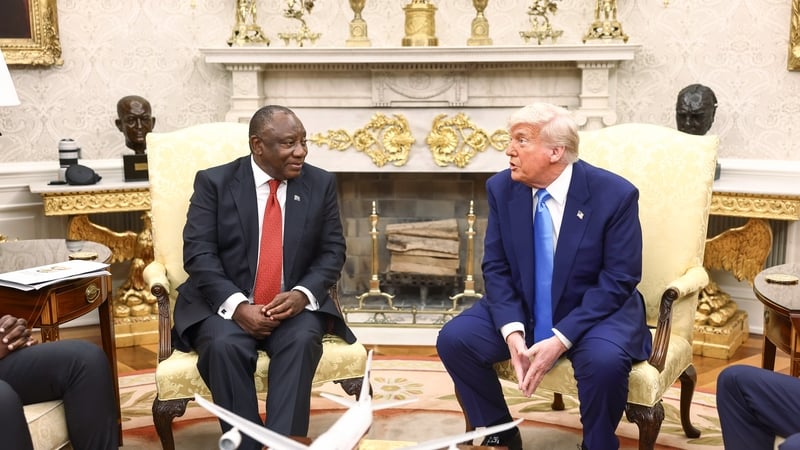 Trump confronts Ramaphosa with false genocide claims