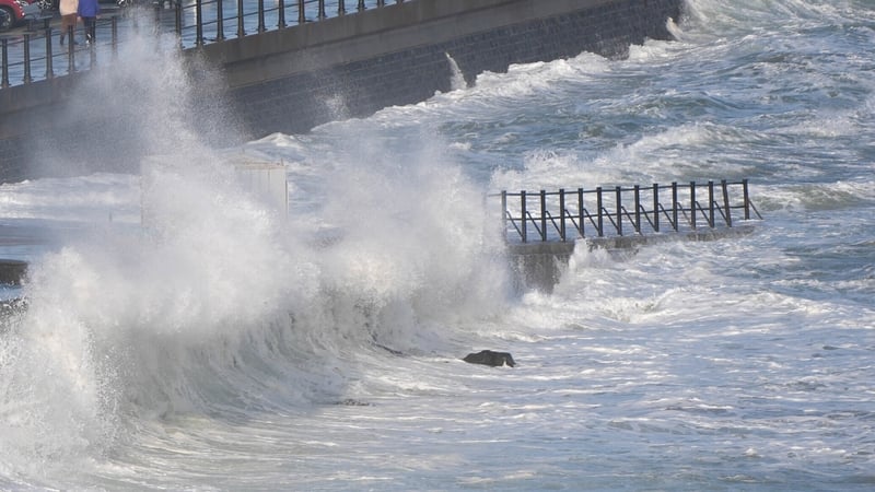 Weather warnings as Storm Floris hits northwest