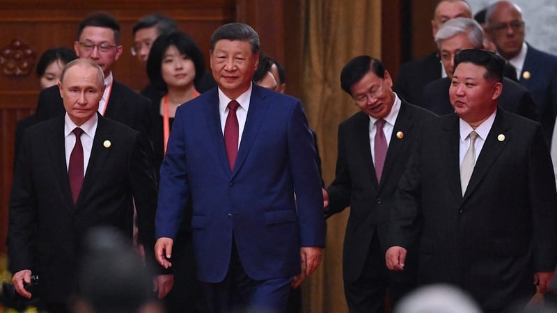Trump accuses Xi, Kim and Putin of conspiring against US