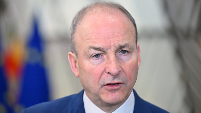 Mícheál Martin on "borrowed time" with some FF members Mícheál Martin on "borrowed time" with some FF members