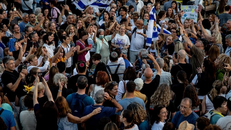 Jonathan Dekel-Chen - the father of an Israeli hostage