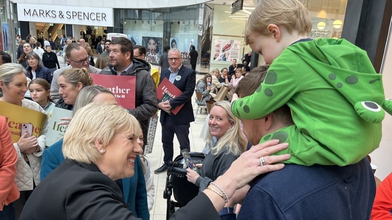 Heather Humphreys visits Gorey, Co. Wexford