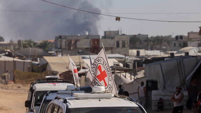 "Mountains of rubble. There are no buildings left" - Red Cross Spokesperson on Gaza "Mountains of rubble. There are no buildings left" - Red Cross Spokesperson on Gaza