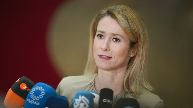 Any Ukraine peace plan needs Kyiv and Europe 'on board', says Kallas