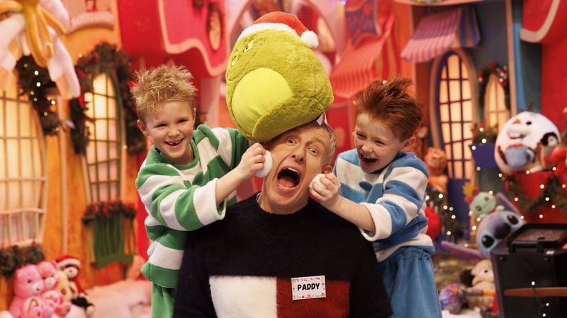Patrick Kielty reveals tonight's Grinch Toy Show theme